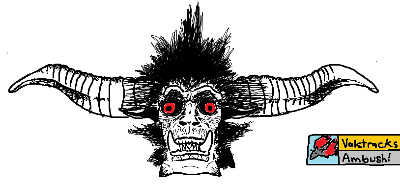scary rajang i felt like drawing